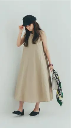 ✴︎最終値下げ✴︎COHINA バックレースアップリネンワンピース