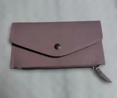 長財布 レディース ピンク シンプルのサムネイル