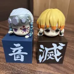 鬼滅の刃 ひっかけフィギュア 宇髄天元 我妻善逸セット