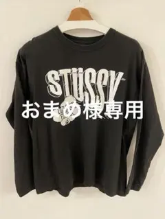 STUSSY OLD SKOOL FLAVORビックラバープリントロングTシャツ
