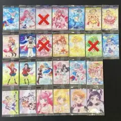 プリキュア カードウエハース 7弾 23種 セミコンプ まとめ売り