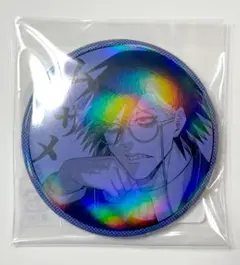 ジャンケットバンク　ナンジャ　缶バッジ　村雨 グッズ-バッチ】ジャンケットバンク グリッター缶バッジ 村雨