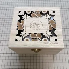 LISA LARSON マグカップ 木箱入り　新品　グリーン