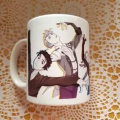 ユーリ on ICE　GRAND PRIXマグカップ　勇利・ヴィクトル・ユリオ