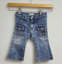 DOUBLE.B　ミキハウス　80㎝　デニム　パンツ　ジーンズ