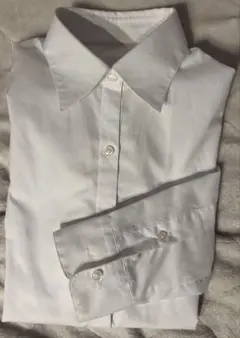 【匿名配送】ブラウス　11号　長袖　白