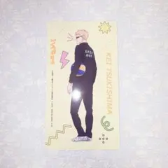 ハイキュー!! アニメイト特典 大判カード 月島蛍