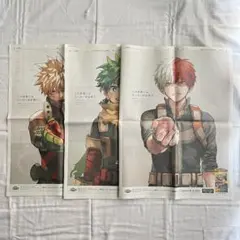 僕のヒーローアカデミア　新聞　３点セット