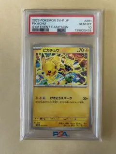 PSA10 プロモ げきとうスパーク ピカチュウ 291/SV-P テツノイバラ