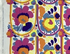 マリメッコ　ファブリック　ピエニカルセッリ　生地　はぎれ　ハンドメイド残り