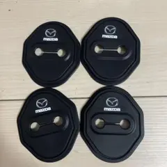ハ　4個セット　マツダ車 ドアロックカバー 保護 防錆防水 ドアロック 静音新品のサムネイル