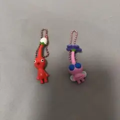 ピクミン　キーホルダー　赤ピクミン　羽ピクミン