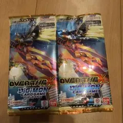 【デジモンカード】OVER THE X サーチ済み　20パック