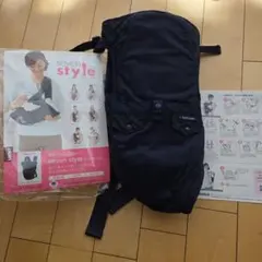バディバディ 抱っこひも seven style　ネイビー✕タータンチェック