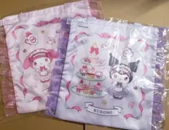 サンリオ　フリル付トート　マイメロ&クロミ