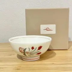 新品未使用　深川製磁　鳳凰唐花 丸3.3 飯碗　茶碗　磁器　有田焼
