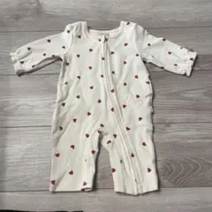 petit main ロンパース　70 ハート