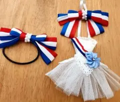 バレエヘアリボン　アクセサリー2点セット