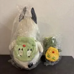 バムとケロ 島田ゆか絵本原画展 ぬいぐるみ バムケロ リュック付き 2個
