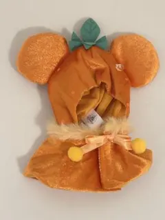 ディズニー ユニベア シークレット コスチューム ポンチョ フルーツ オレンジ