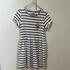 Petit Bateau ストライプワンピース 116cm