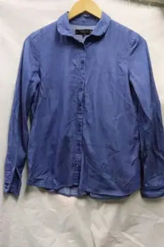 プロフ必読ZARA TRAFALUCブルーシャツ/XS