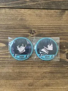 ブルーロック 糸師凛 場面写缶バッジ2点