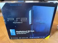 ps2 PlayStation 2 BB Pack ミッドナイトブルー　ジャンク