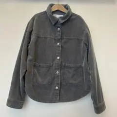 ZARA グレー シャツ　ジャケット 11-12歳