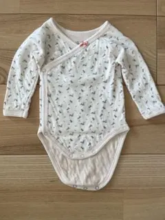 前開きロンパース肌着