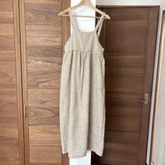 【出品削除3/21まで】 M） ツイード キャミソール ワンピース