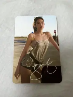 BLACKPINK ジェニー トレカ バルセロナ popup jennie