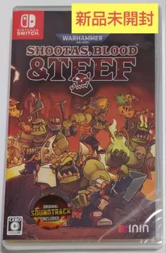 Switch ウォーハンマー SHOOTAS,BLOOD＆TEEF★新品★