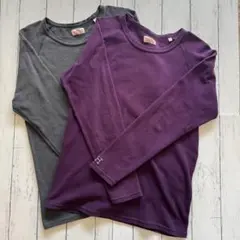 ハリウッドランチマーケット ストレッチフライスクルーネック サイズ3 2枚セット