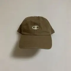 【お値下げしました】Champion キャップ 茶色 ロゴ シンプル