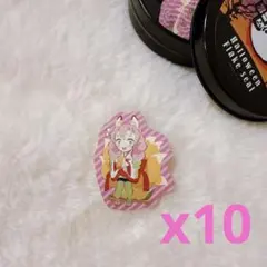 鬼滅　ハロウィン　シール　蜜璃