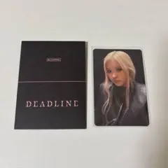 BLACKPINK DEADLINE ktown4u 特典 トレカ ロゼ - メルカリ