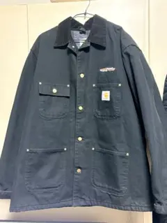 価格調整 Carhartt C001 BLK ミシガンチョアコートLサイズ
