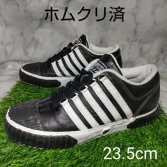 【K-SWISS】ケースイス　スニーカー　37(23.5cm)　黒のサムネイル