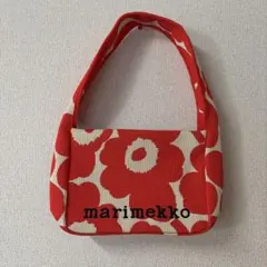 マリメッコKnitted Shoulderbag Unikko ショルダーバッグ
