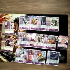 R以下 L付き 紫ドフラミンゴ 56枚 デッキパーツセット 蒼海の七傑 ワンピ