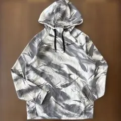 NIKE DRI-FIT プルオーバーパーカー 総柄 古着 Mサイズ