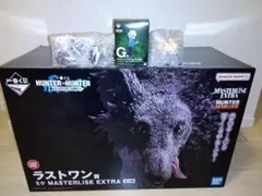 ハンターハンターくじラストワン賞 ミケフィギュア+G賞２個新品+下位賞おまけ付き