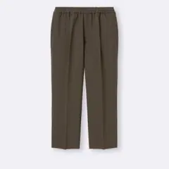 GU ドライタックワイドイージーパンツ XL ダークブラウン
