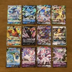 ポケモンカード ブイズ セット 12枚　ブラッキー　ニンフィアetc