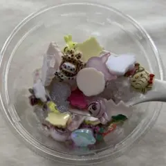 ネイパ ネイルパーツ サンリオ キャラクター ヒスミニ ラブブ ごちゃミックス