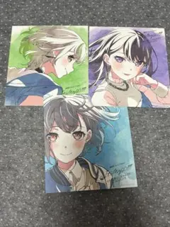 劇場版　バンドリMyGO!!!!! 入場特典色紙　高松 燈 要楽奈 椎名立希