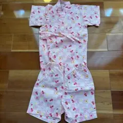 西松屋　金魚柄　ベビー甚平　女の子　90センチ