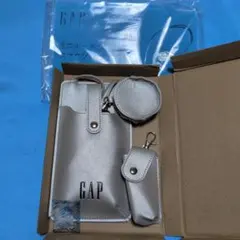 GAPギャップミニポーチつきスマホショルダーバック素敵なあの人付録グレーシルバー