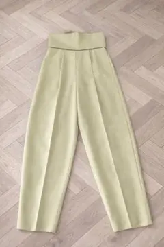 SNIDEL 定価1.4万　ワイドテーパードパンツ　イエロー